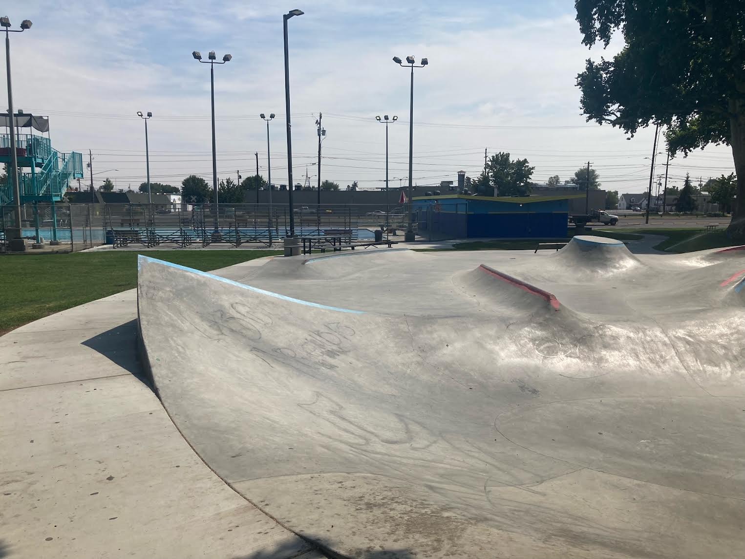 Central park skatepark